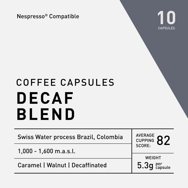 Decaf Blend Coffee Capsules