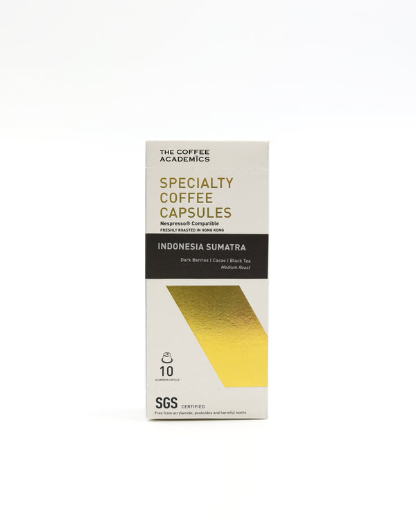 SINGLE ORIGIN | Indonesia Sumatra Coffee Capsules