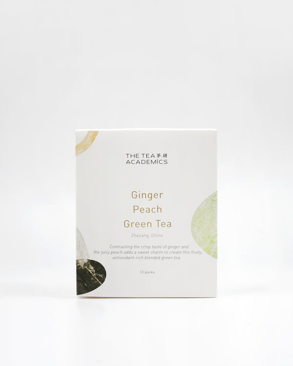 Ginger Peach Green Tea Tea Bag Box (12 packs)
