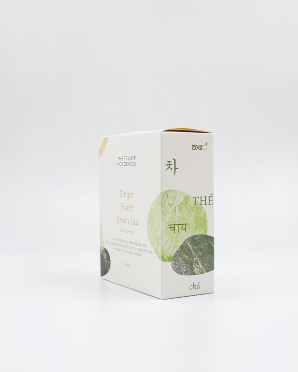 Ginger Peach Green Tea Tea Bag Box (12 packs)