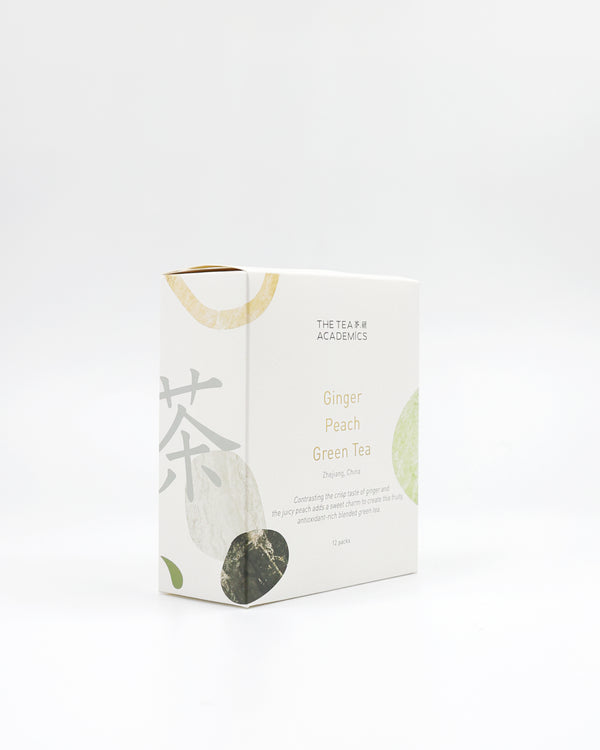 Ginger Peach Green Tea Tea Bag Box (12 packs)