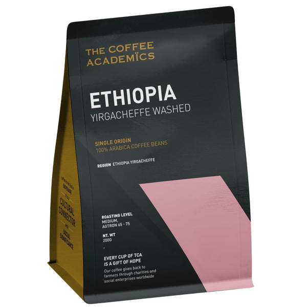 13 Ethiopia Yirgacheffe Kochere Washed Whole Beans 200g