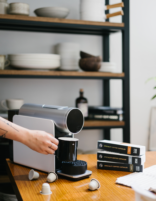 The Morning Machine - Compatible Coffee Capsule Machine With Barista-Designed Controls