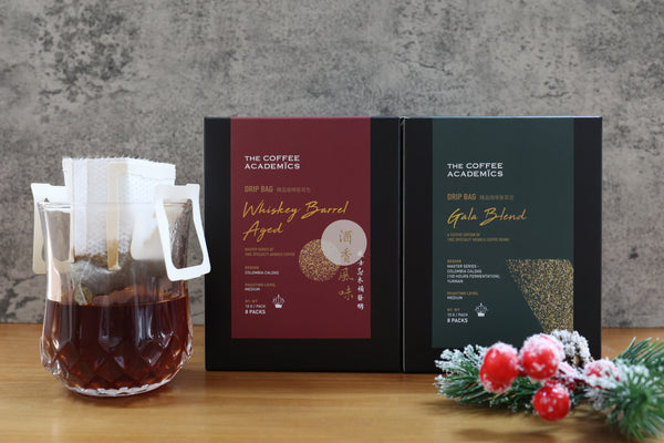 Festive Coffee Drip Bags - Gala Blend Dripbag Box of 8