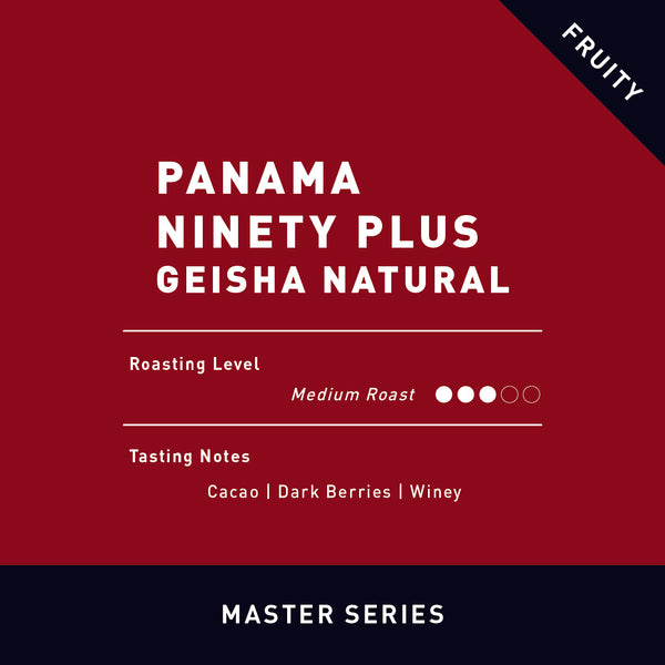 MASTER SERIES | Panama Ninety Plus Geisha Natural Coffee Capsules